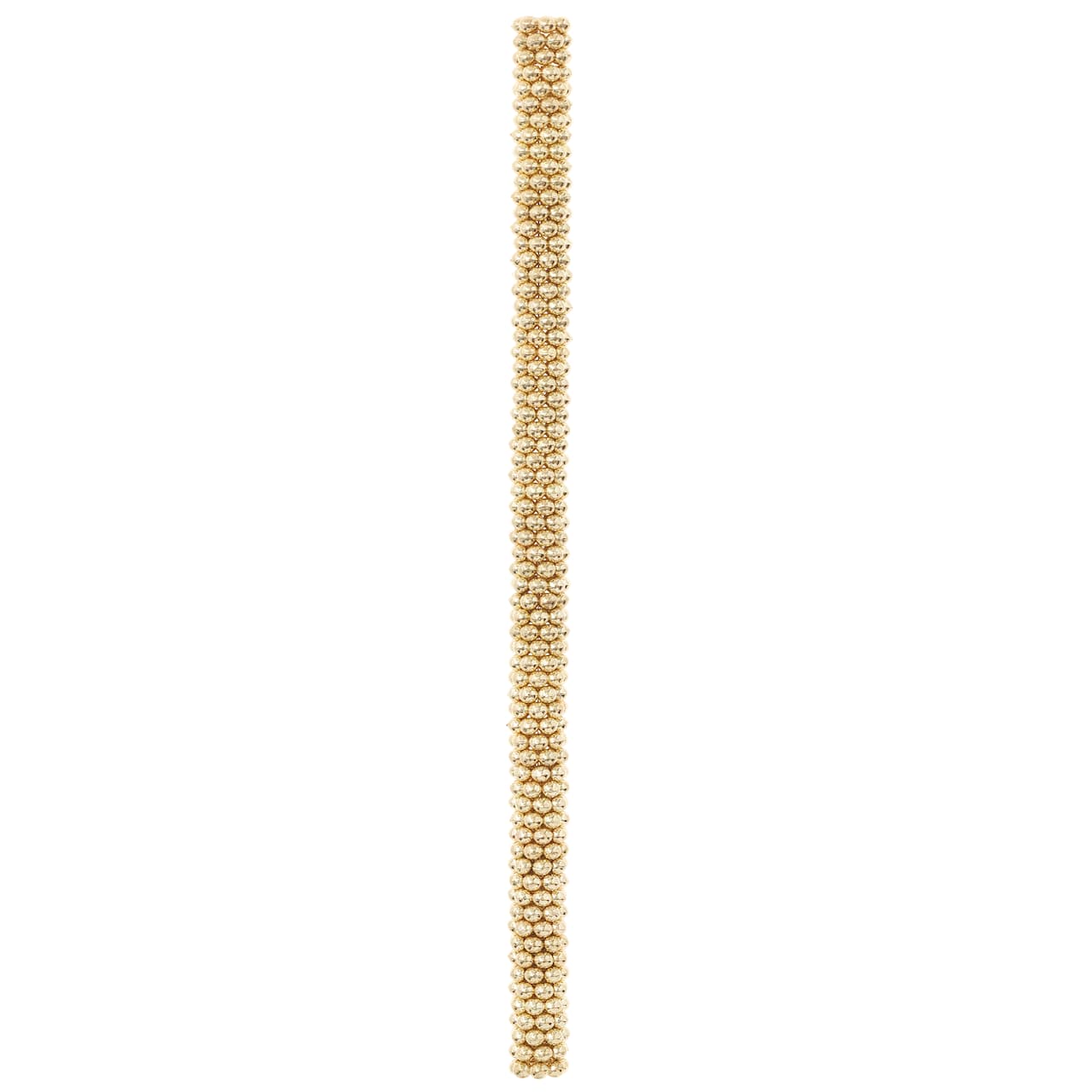 Gold Bump Metal Rondelle Beads, 8mm by Bead Landing&#x2122;